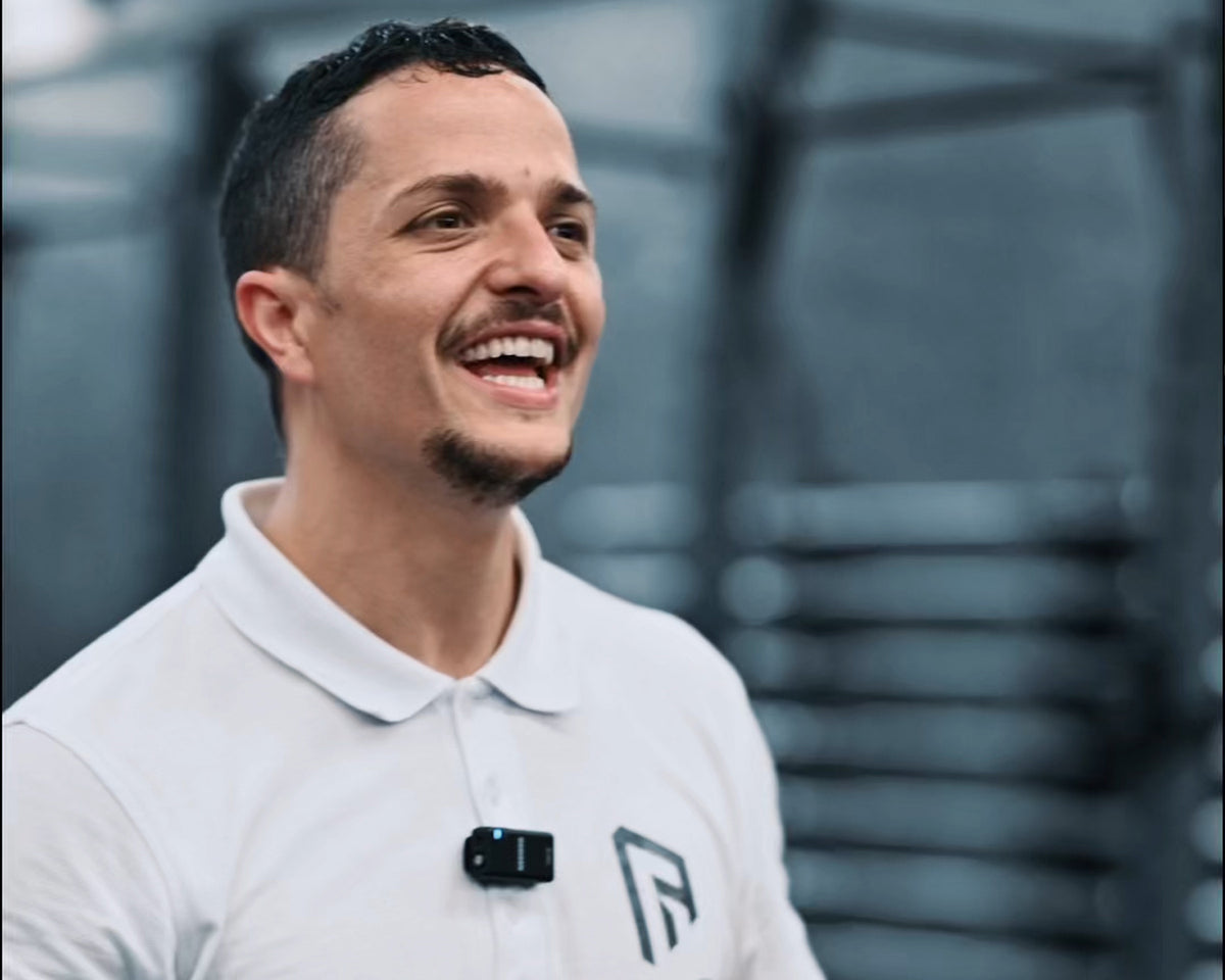 Davide Garzarella durante un allenamento